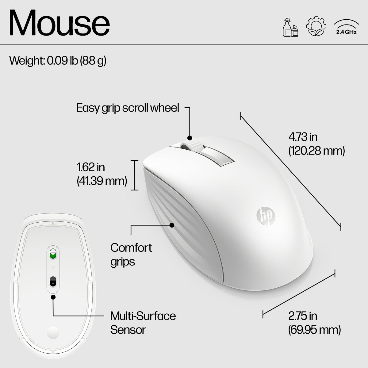 HP 655 Wireless Keyboard and Mouse Combo