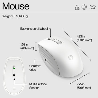 HP 655 Wireless Keyboard and Mouse Combo