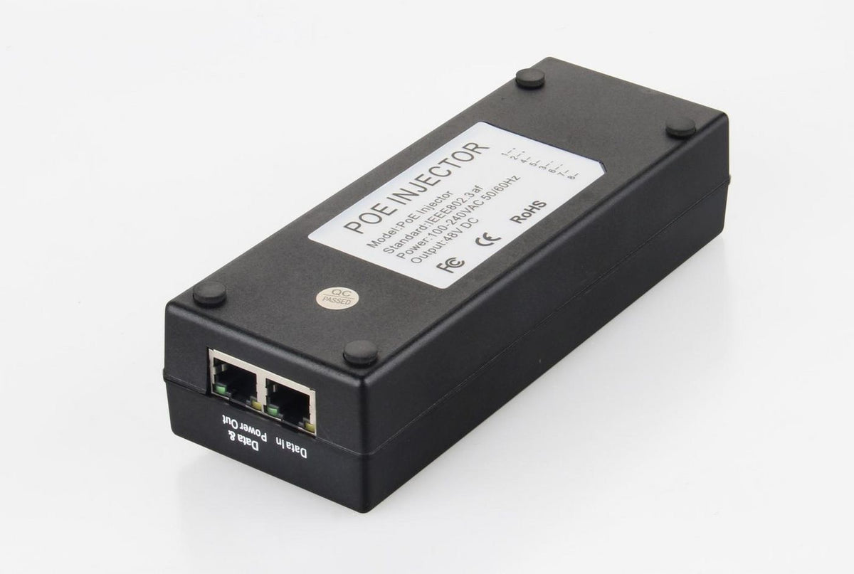 Microconnect POEINJ-15W PoE adapter 10 Gigabit Ethernet 48 V