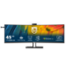 Philips 6000 series 45B1U6900CH/00 computer monitor 113 cm (44.5") 5120 x 1440 pixels UltraWide Dual Quad HD LED Black