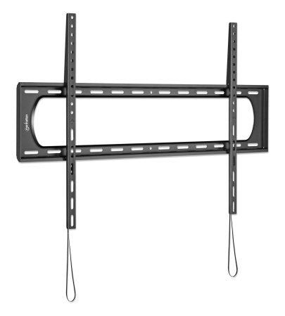 Manhattan Wall Mount for TV & Monitors (Fixed Low Profile), For screens: 60" to 120", VESA compatibility: all between 50x50 to 900x600mm - check the dimensions of the four mounting holes on back of screen to ensure it fits, Max 120kg, Black, LFD, Bracket