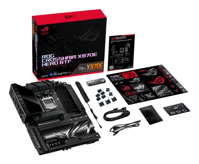 ASUS ROG CROSSHAIR X870E HERO BTF AMD X870E Socket AM5 ATX
