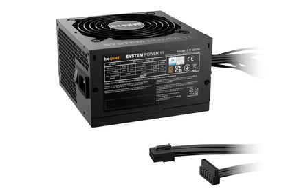 be quiet! System Power 11 650W power supply unit 20+4 pin ATX ATX Black