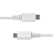 StarTech.com 6ft (1.8m) Premium Certified High Speed HDMI Cable, 4K 60Hz/1440p 144Hz, HDR10/HDCP 2.2/ARC, 18Gbps, UHD HDMI 2.0 Cord for TV/Monitor/Display, TPE Jacket, White