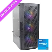 LOGIX RGB Gaming Build - Intel i5 12th Gen 6 Core 12 Thread, 2.50GHz (4.40GHz Boost), 16GB Kingston RAM, 1TB Kingston SSD, Gigabyte RTX 3050 8GB Graphics, Windows 11 Home PC
