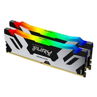 Kingston FURY Renegade RGB KF560C32RSAK2-96 96GB (48GB x2) DDR5 6000MT/s Silver/Black DIMM [XMP]