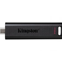 Kingston DTMAX/512GB DataTraveler Max 512GB USB-C USB Drive, USB3.2, Gen2, 1000MB/s, Black, Retail Boxed