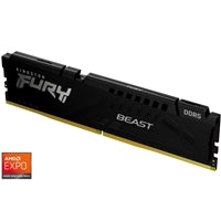Kingston FURY Beast KF560C36BBE-16 16GB System Memory, 6000MT/s, DDR5, CL36, DIMM, Black, AMD EXPO Certified