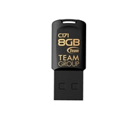 Team C171 8GB USB 2.0 Black USB Flash Drive