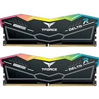 Team T-Force Delta RGB FF3D532G7600HC36DDC01 32GB DDR5 7600MHz System Memory, 2 x 16GB, Black, 36-46-46-84 1.40V