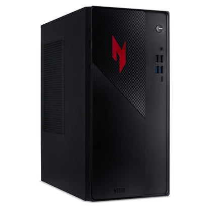 Acer NITRO 20 N20-101 Gaming Desktop - Intel Core 5-210H, 16GB, 512GB SSD, Nvidia GeForce RTX 5060, Windows 11, Black