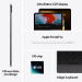 Apple iPad 13-inch Pro Wi‑Fi 256GB with standard glass - Space Black