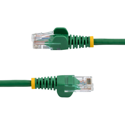 StarTech.com Cat5e Patch Cable with Snagless RJ45 Connectors - 1m, Green
