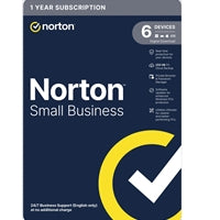 Norton Small Business, Antivirus Software, 6 Devices, 1-year Subscription, Includes 250GB of Cloud Storage, Dark Web Monitoring, Private Browser, 24/7 Business Support, Activation Code by email - ESD