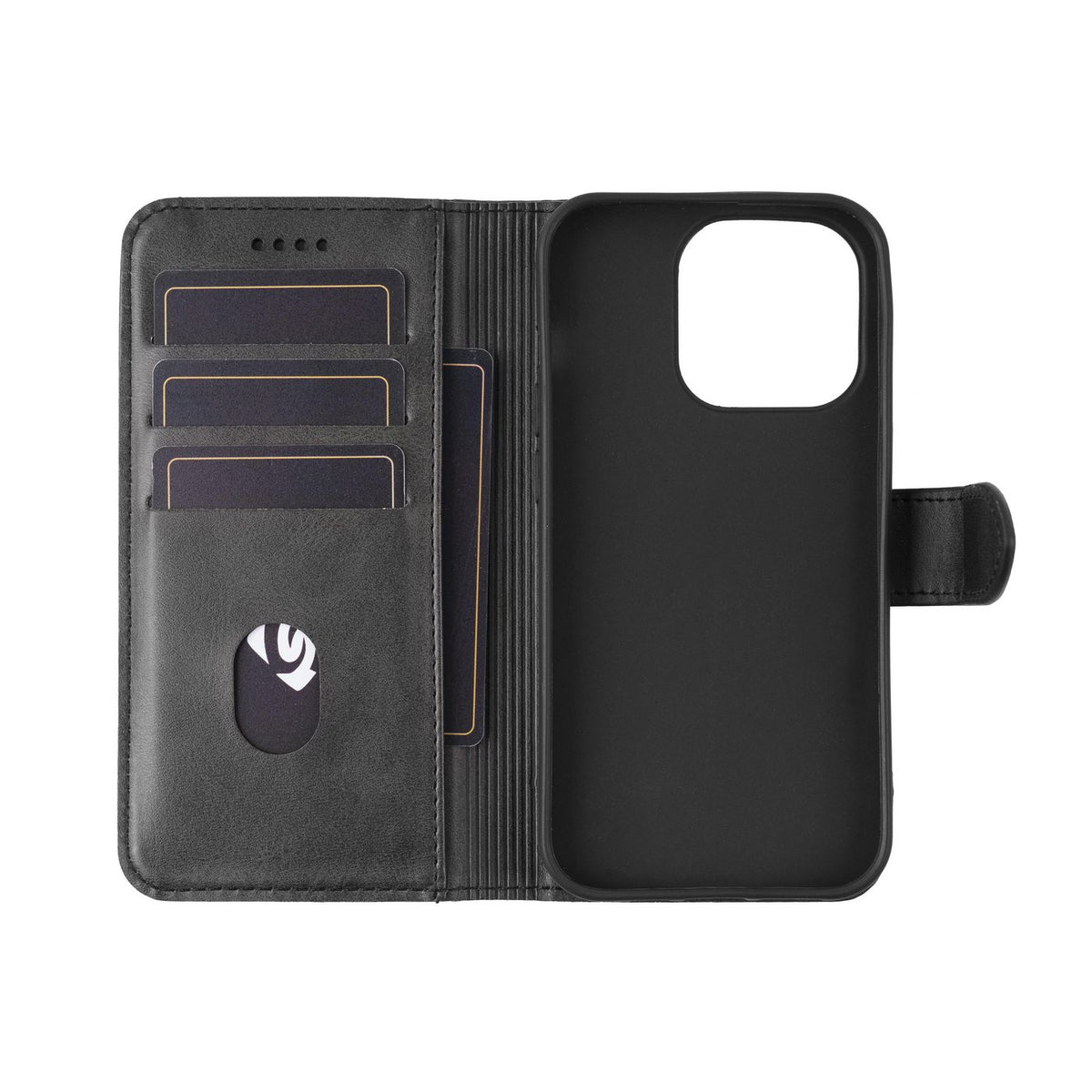 eSTUFF ES67110007-BULK mobile phone case Wallet case Black