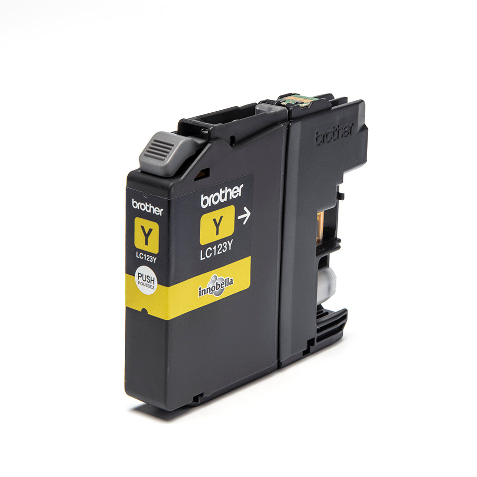 Brother LC-123Y Ink cartridge yellow, 600 pages ISO/IEC 24711 5.9ml for Brother DCP-J 132/MFC-J 4510/MFC-J 6920