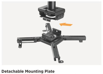 Vivolink VLMC350L-B project mount Ceiling Black