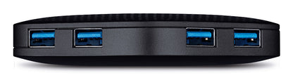 TP-Link UH400 interface hub USB 3.2 Gen 1 (3.1 Gen 1) Type-A 5000 Mbit/s Black