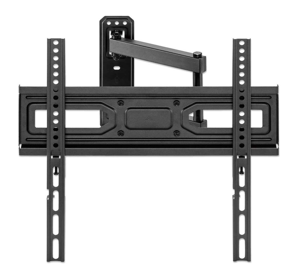 Manhattan Wall Mount for TV & Monitors (Full Motion), For screens 32" to 55", VESA compatibility: all between 100x100mm to 400x400mm - check the dimensions of the four mounting holes on back of screen to ensure it fits, Max 35kg, Black, Bracket