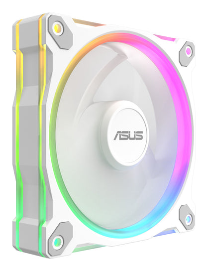 ASUS Prime MR120 Fan ARGB White 3in1 Computer case 12 cm