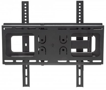 Manhattan Wall Mount for TV & Monitors (Full Motion), For screens 32" to 55", VESA compatibility: all between 200x200mm to 400x400mm - check the dimensions of the four mounting holes on back of screen to ensure it fits, Max 50kg, Black, Bracket, Lifetime