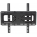 Manhattan Wall Mount for TV & Monitors (Full Motion), For screens 32" to 55", VESA compatibility: all between 200x200mm to 400x400mm - check the dimensions of the four mounting holes on back of screen to ensure it fits, Max 50kg, Black, Bracket, Lifetime