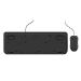 Incase Designed by Microsoft Wired Desktop 600 keyboard Mouse included Universal USB QWERTY Italian Black