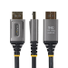 StarTech.com 2m DisplayPort 2.1 Cable, VESA Certified DP80 DisplayPort Cable, Uncompressed 10K/8K 60Hz, 16K 60Hz/8K 240Hz w/DSC 1.2a, DP 2.1 Monitor Cord