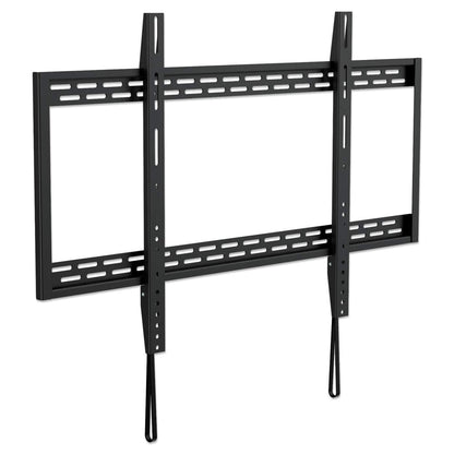 Manhattan Wall Mount for TV & Monitors (Fixed), For screens 60" to 100", VESA compatibility: all between 200x200mm to 900x600mm - check the dimensions of the four mounting holes on back of screen to ensure it fits, Max 50kg, Black, Bracket
