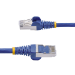 StarTech.com 50cm Blue CAT8 Ethernet Cable, Snagless RJ45, 25G/40G, 2000MHz, 100W PoE++, S/FTP, 26AWG Pure Bare Copper Wire, LSZH, Shielded Network Patch Cord w/Strain Reliefs, Individually Tested