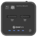 CoreParts MS-CLONER-SATA storage drive docking station Black