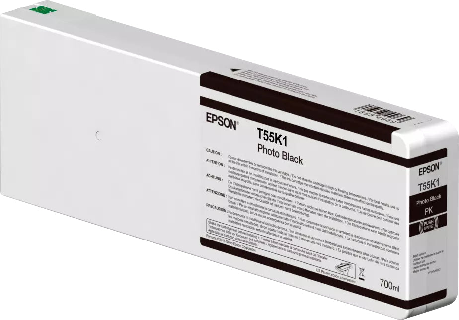 Epson C13T55K100/T55K100 Ink cartridge foto black 700ml for Epson SC-P 7000/V