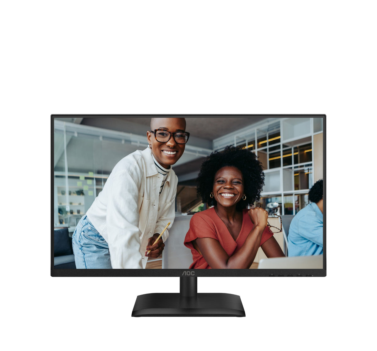 AOC 24E4U computer monitor 60.5 cm (23.8") 1920 x 1080 pixels Full HD LED Black