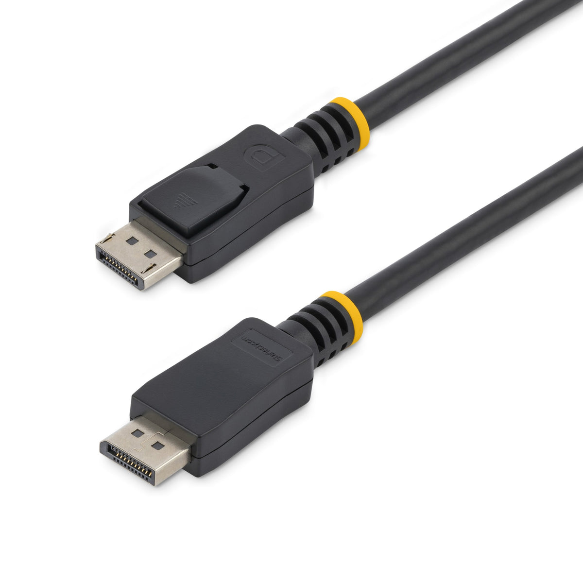 StarTech.com 5m (16.4ft) DisplayPort 1.2 Cable - 4K x 2K Ultra HD VESA Certified DisplayPort Cable - DP to DP Cable for Monitor - DP Video/Display Cord - Latching DP Connectors