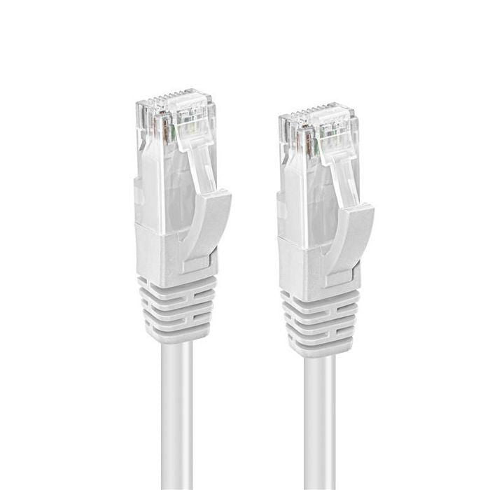 Microconnect UTP501W networking cable White 1 m Cat5e U/UTP (UTP) Round