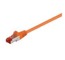 Microconnect B-FTP601O networking cable Orange 1 m Cat6 F/UTP (FTP) Round