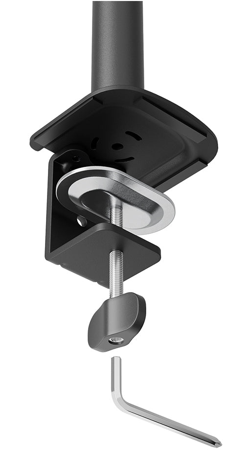 Neomounts DS60-600BL2 Monitor arm 10-32" - Quick-fix - 180°-stop