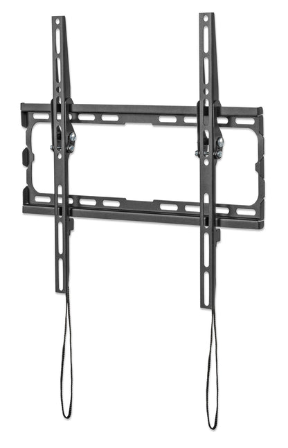 Manhattan Wall Mount for TV & Monitors (Tiltable), For screens 32" to 55", VESA compatibility: all between 200x200mm to 400x400mm - check the dimensions of the four mounting holes on back of screen to ensure it fits, Max 35kg, Black, Bracket
