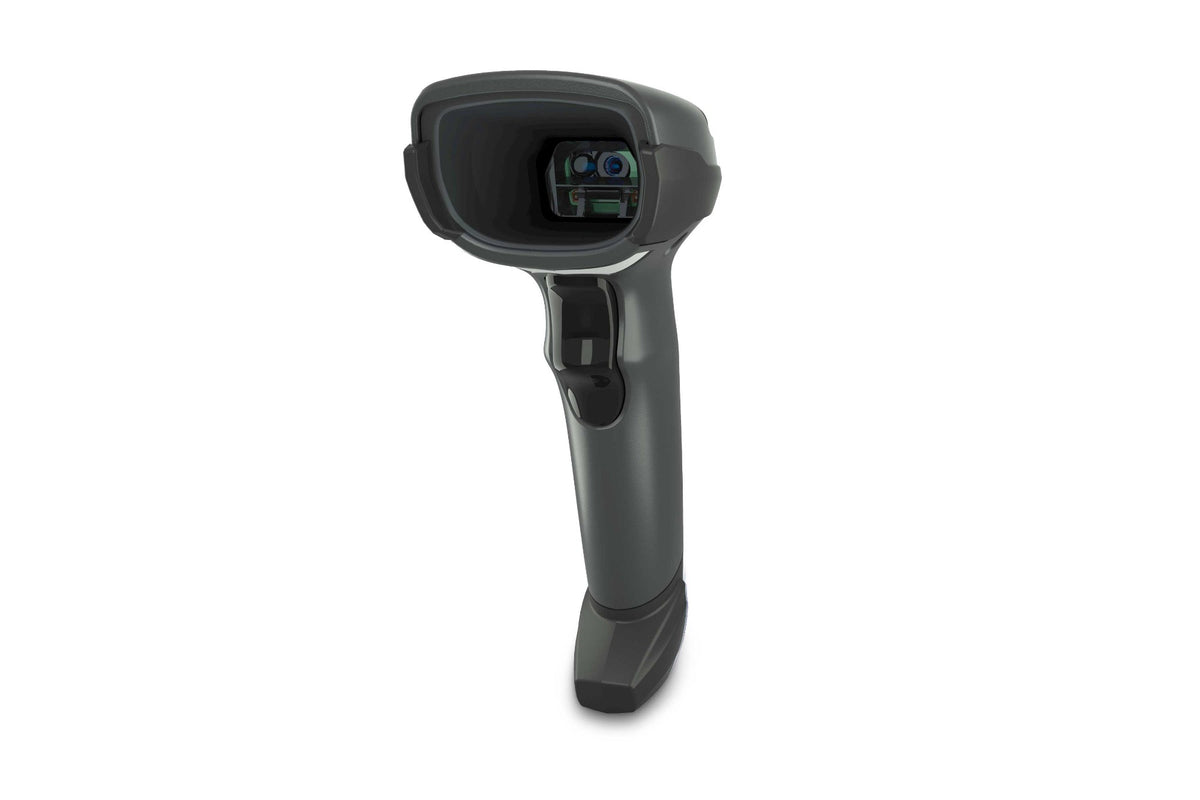 Zebra 1D/2D/OCR, 340 mA, IP52, Array Imager, Black, USB cable kit with Stand