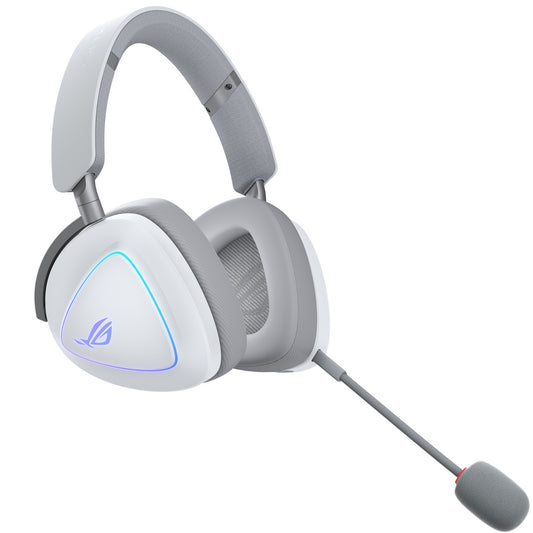 ASUS ROG Delta II Headset Wired & Wireless Head-band Gaming USB Type-C Bluetooth White