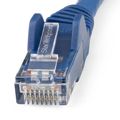 StarTech.com 50cm CAT6 Ethernet Cable - LSZH (Low Smoke Zero Halogen) - 10 Gigabit 250Mhz 100W PoE RJ45 10GbE UTP Network Patch Cord Snagless with Strain Relief - Blue, CAT 6, ETL Verified, 24AWG