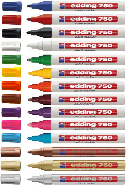 Edding 750 White 10 pc(s)