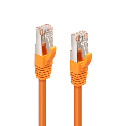 Microconnect MC-SFTP6A01O networking cable Orange 1 m Cat6a S/FTP (S-STP) Round