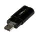 StarTech.com USB Stereo Audio Adapter External Sound Card - TAA