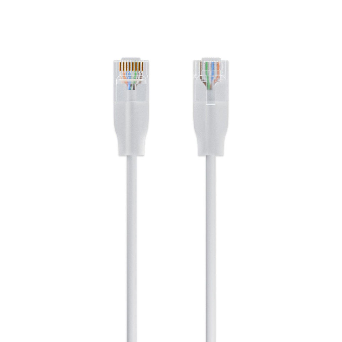 Lanview LightFlex CAT6 U/UTP 1M, White, TPE, Halogenfree networking cable