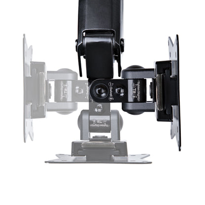 StarTech.com Desk Mount Monitor Arm for Single VESA Display up to 32" or 49" Ultrawide (17.6lb/8kg) - Full Motion Articulating & Height Adjustable - C-Clamp, Grommet - Single Monitor Arm
