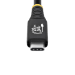 StarTech.com 2m (6ft) USB4 Cable, 20Gbps, USB-IF Certified USB-C Cable, 240W PD EPR, 4K 120Hz DP 2.1, TPE Jacket, Black USB-C Cord
