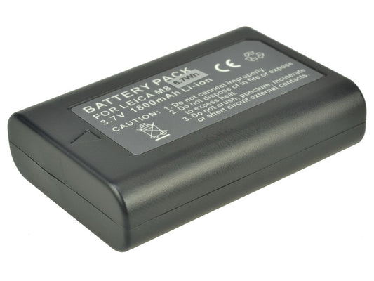 2-Power Digital Camera Battery 3.7v 1600mAh