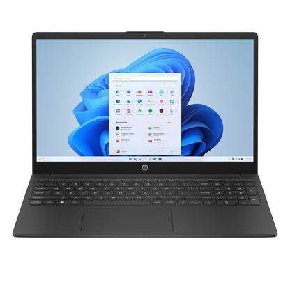 HP HP 15-fc0045na Laptop, 15.6 Inch Full HD 1080p Screen, AMD Ryzen 3 7320U, 8GB DDR4 RAM, 256GB SSD, AMD Radeon Graphics, Windows 11 Home