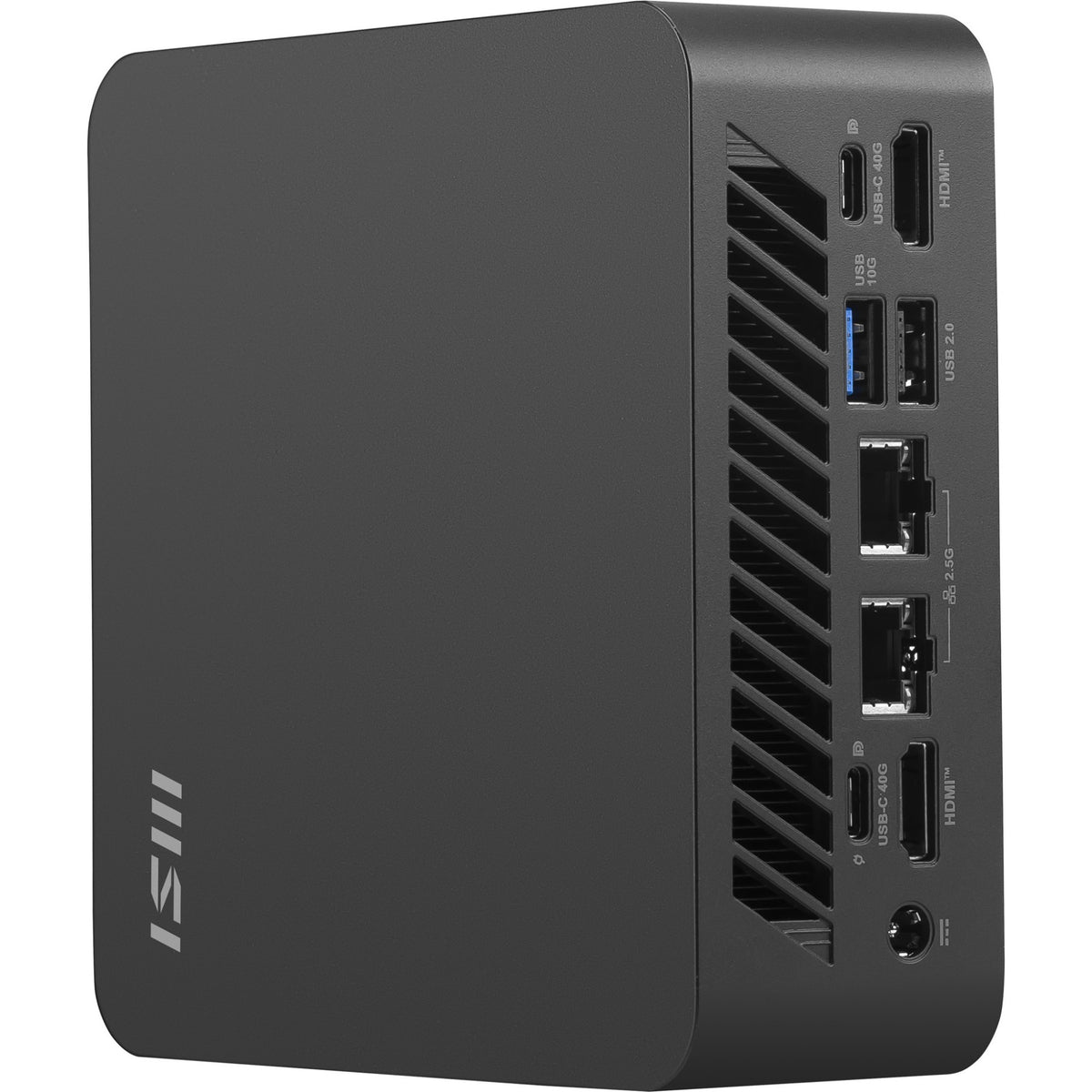 MSI Cubi Z AI 8M AMD Ryzen 9 8945HS (Ryzen 8040 Series), Barebone, SFF, Mini Computer, HTPC, (NO RAM, NO Storage, NO OS), AMD Radeon Graphics/DDR5/Dual HDMI/Dual LAN/WiFi 6E/BT 5.3/VESA - Z AI 8M R9 8945HS BB
